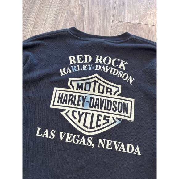 Harley Davidson Las Vegas Thermal Longsleeve Shirt M - Picture 5 of 6